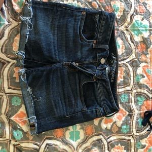 American eagle midi shorts